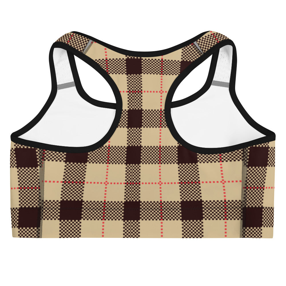 Sports Bra (Checker) - ISLK