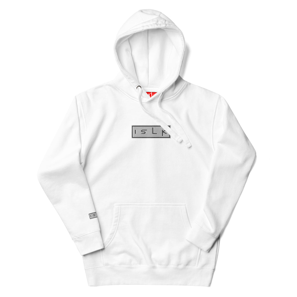 Brand Box Embroidery (WHT) - ISLK